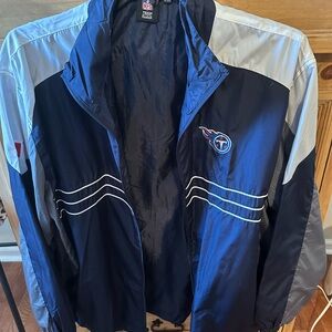Tennessee Titans Men's Navy and Gray NFL Team Jacket NWT